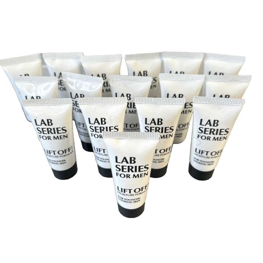 LAB SERIES For Men LOT Lift Off Moisture Lotion Sample/Travel Sz 0.5 oz x 16pcs